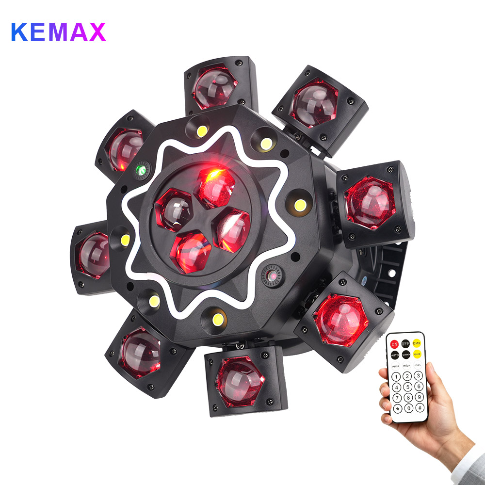 200W Disco Party Lights 8 Arm  - đánh giá và giá Audio Music Dj