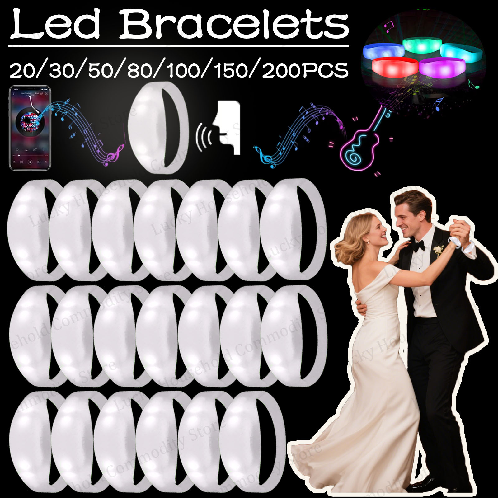 20-100PCS Music&Sound Activate - đánh giá và giá Audio Music Dj