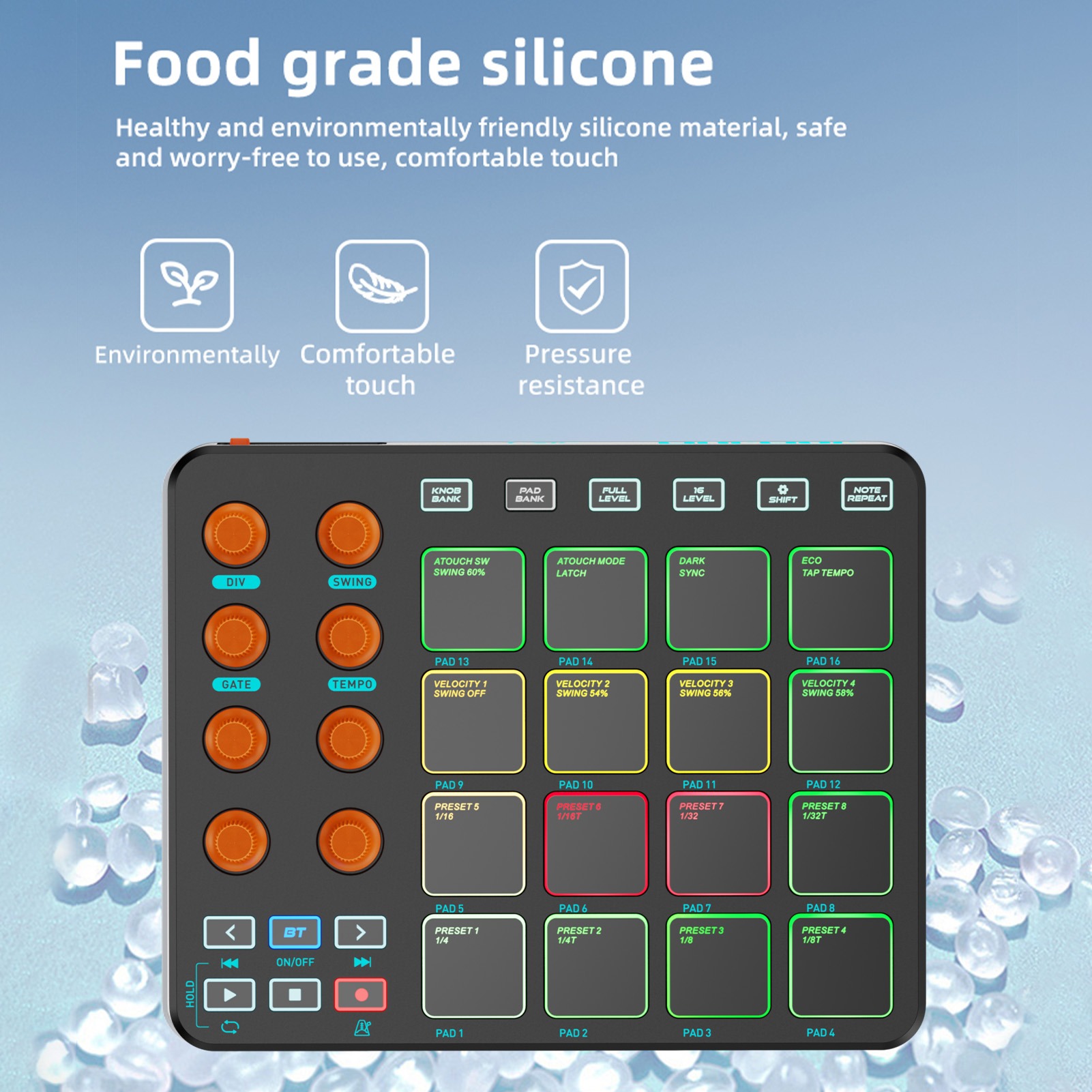 MIDI Controller Wireless MIDI  - đánh giá và giá Midi Controller Pad
